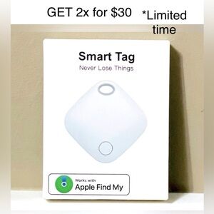 RSH MFi Certified Smart Tag "itag03” BT/GPS Tracker/ work w/ FindmyiOS 🚘…